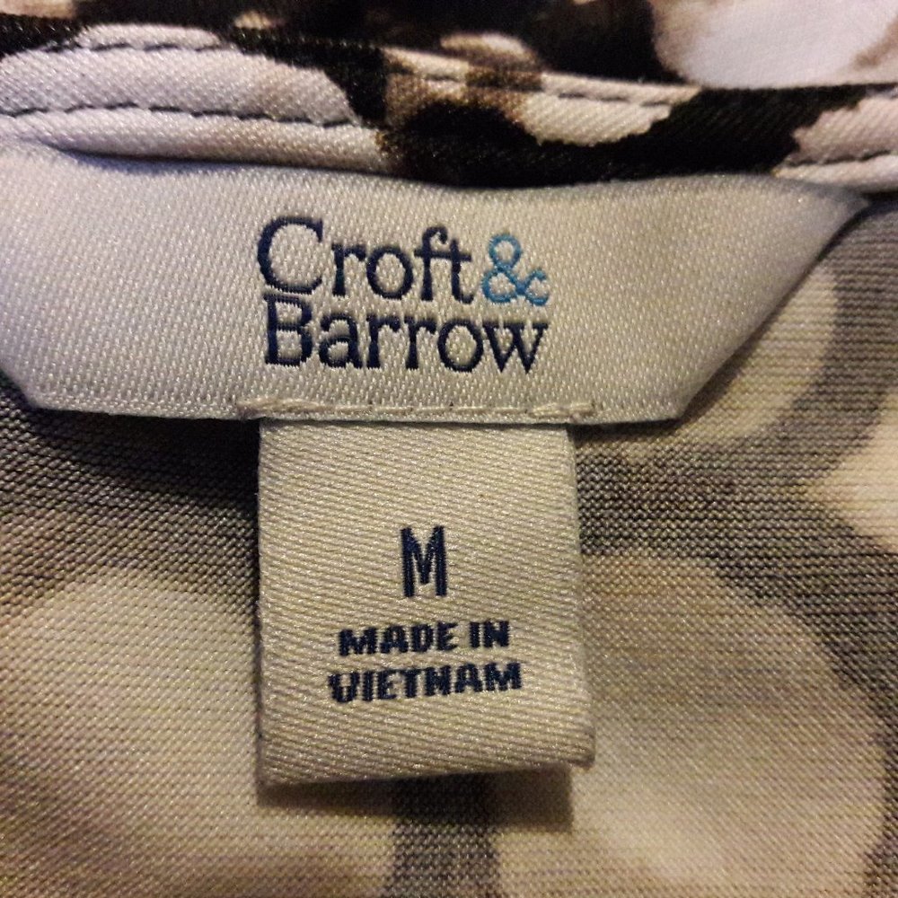 Croft & Barrow Ruched Side Top NWT - Picture 6 of 8
